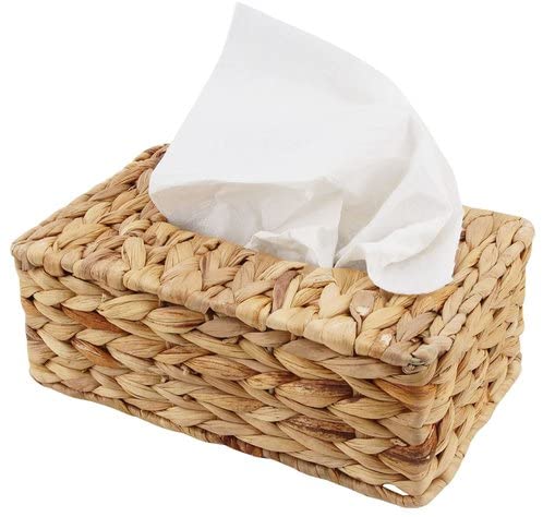 Water Hyacinth Rectangular Tissue Box ST212255